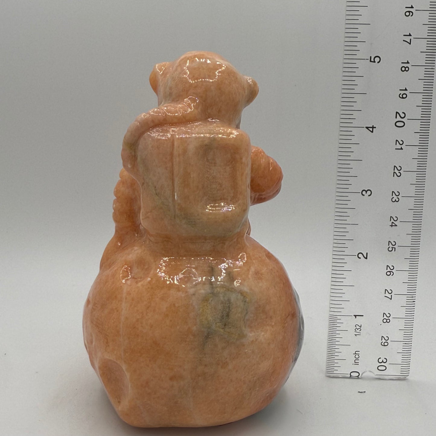 Orange Calcite Adventurer