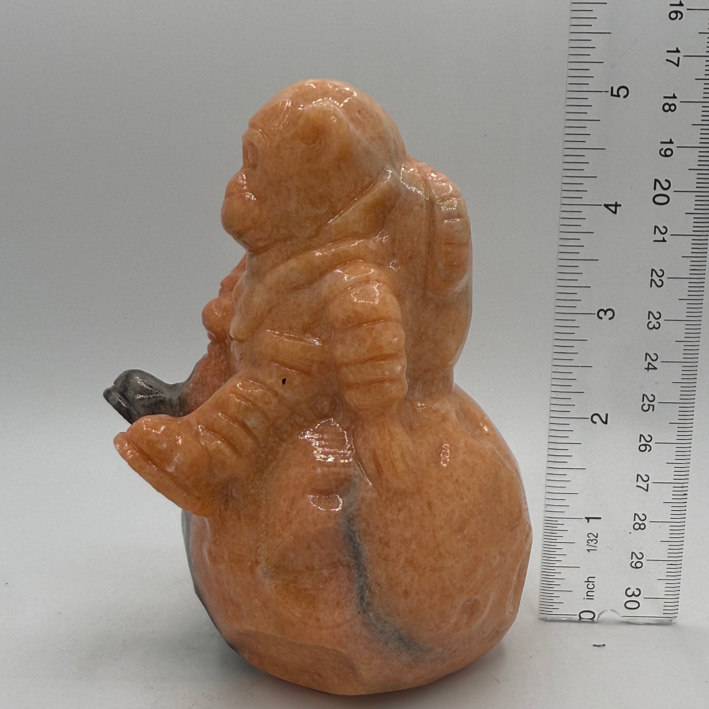 Orange Calcite Adventurer